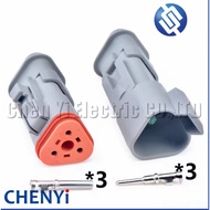 3 Pin Deutsch DT series Automotive waterproof connector Wiring Harness Plug DT04-3P-E008 DT06-3S-E00