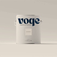 Voqe สีน้ำอะครีลิคแท้ 100% เฉดสีปลากริมไข่เต่า สีทาบ้าน ทาอาคารเกรดพรีเมี่ยม เนื้อสีเยอะ