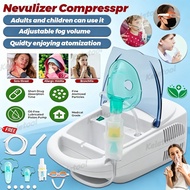 Portable Compressor Nebulizer Home Respiratory Therapy for Asthma Cold Relief with Adult Child Mask