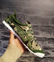 ONITSUKA TIGER SLIP ON CAMO GREEN