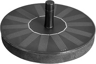 7V 1W 13CM Solar Panel Powered Fountain Water Pump Floating Solar Fountain Garden Water Fountain Poo