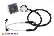 LB-502 Dr Laennec Brumann Standard Dual-Head Stethoscope - Black