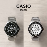 Casio Standard นาฬิกาข้อมือผู้ชาย สายแสตนเลส รุ่น MRW-200HD MRW-200HD-1A MRW-200HD-7A