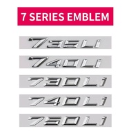 Applicable to BMW 7 Series G70 G12  F04 Car Logo 730d 740i 750i 735Li 760Li 745e 760i Displacement D