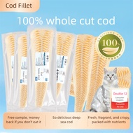 Cat Snacks, Freeze-Dried Cod Fish Pieces, Pet Snacks, Fish Oil, Dog Snacks, Adult and Kitten Food