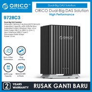 Orico Dual Bay HDD Enclosure DAS Solution - 9728C3