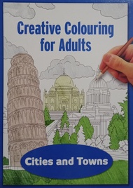 Creative Colouring for Adults: Cities and Towns (Paperback)