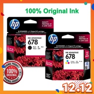 [ORIGINAL GENUINE 100% NEW] HP 680/682/678  BLACK/COLOR/TWIN PACK/COMBO PACK INK CARTRIDGE [100% ORIGINAL]