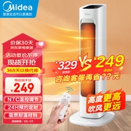 美的（Midea）【灵感系列】电热取暖器 暖风机 电暖气家用 冷暖风机 电热风机 电暖器 电暖风 热风扇HFV20ER