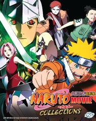 NARUTO MOVIE COLLECTIONS (MOVIE 1-11) - COMPLETE ANIME MOVIE DVD BOX SET (MOVIE 1-11)