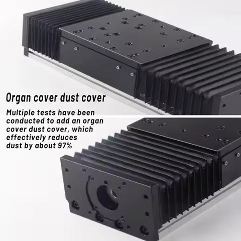 Heavy Duty Linear Slide Table HGR20 Double Guide Rail Ballscrew Linear With Dust Cover SFU2010/2005