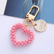 Handbag Pendant Keyring Women Pendant Keychain Car Keychain Heart Keychain Handbag Hanging Pendant