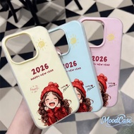 Case For REALME C67 C75 C71 C35 C21 C20 C30 C15 C55 11 C53 C65 C21 C31 C63 CNY New Year Girl Cover 2