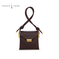 ◕め










JESSIE &amp; JANE crossbody bag new two-layer cowhide vintage rope 3149 underarm envelope b
