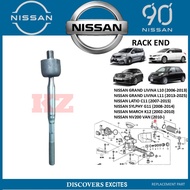 NISSAN GRAND LIVINA L10 L11 /LATIO C11 /SYPHY G11 /MARCH K12/NV200 VAN - 2 IN 1SET RACK END