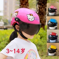 Dalam stok【topi keledar】 ✺Helmet kanak-kanak dan kanak-kanak alat pelindung basikal basikal elektrik empat musim lelaki dan wanita helmet ABS kartun comel✩