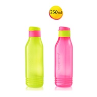 Authentic Tupperware 750ml Triangle Eco Water Bottle Flip Top Cap ★ BPA Free ★ Local Seller