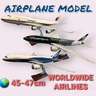Airplane Model 47CM Aircraft Model Die-cast Metal