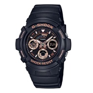 CASIO G-Shock BLACK &amp; GOLD Anan-Digi Mens Watch AW-591GBX-1A4 / AW591GBX-1A4