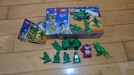 Lego 7595 7789 7597 7598 Army Men on Patrol Toy Story 系列 2010年出產 反斗奇兵 玩具總動員 勞蘇 草莓熊 熊抱哥 泡泡龍 抱抱龍 恐龍 暴龍