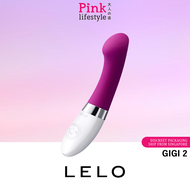 (SG) LELO Gigi 2 Deep Rose Durex Vibrating Dildo Sex Toy Vibrator Magic Wand for Female G Spot Massager For Women Clitoral