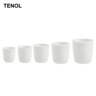 [TENOL] Crucibles Melting Casting Refining Aluminum Corundum Crucible 20ml -150ml