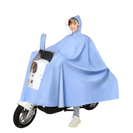 Electric Battery Motorcycle Raincoat Long Thickened Full Body Rainproof Calf Yadi Double Women's Special Poncho