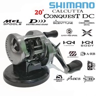 2019' & 2020' SHIMANO CALCUTTA CONQUEST DC FISHING REEL