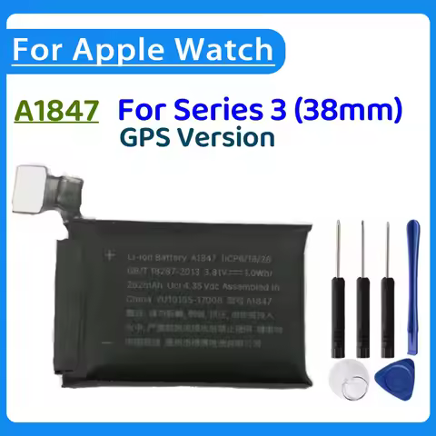 Replacement Battery A1847 A1875 A1848 A1850 For Apple Watch Series 3 GPS / LTE 38mm 42mm Watch Batte