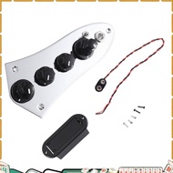Universal 5 Jazz -08  Loaded Control Plate for 4/5 String  Guitar Accessories