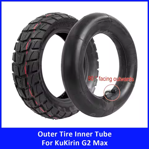 For KuKirin G2 Max Electric Scooter 80/65-6 Outer Tire 10×3.0/255x80 Inner Tube Replacement Accessor
