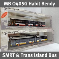 [PENDING STOCK] 1/76 Masterpiece Collectibles SMRT Trans Island Singapore MB O405G Hispano Habit Bus