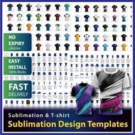 200 Sublimation Design Template + 330 Realistic Premium Mockup