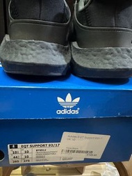 Adidas eqt 93/17 boost triple black eu44.5