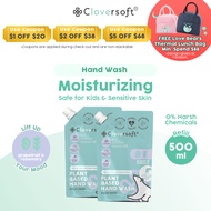 [Bundle of 2] Cloversoft Plant-Based 99.99% Antibacterial Hand Wash Refill, Grapefruit & Rosemary (5