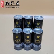 台灣進口-貝納頌黑咖啡 罐裝210ml×6罐