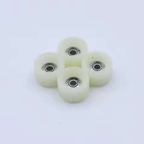 Bowl Shape Urethane Fingerboard Wheels 65D Hardness with ABEC 7 Bearing
