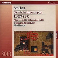 Schubert: Complete Impromptus, D.899 &amp; 935; Allegretto, D.915; 11 Ecossaises, D.781; Hungarian Melody, D.817 / Alfred Brendel