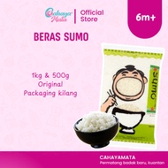 Beras Sumo 1kg | Beras Bubur Baby 6m+ | Sumo Calrose Rice Original Packaging Kilang