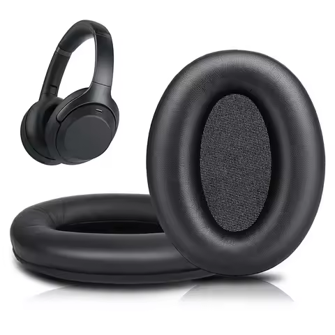 Replacement Earpads Soft Foam Cushions for Sony WH-1000X WH-1000XM2 WH 1000XM3 WH1000XM4 WH1000XM5 H