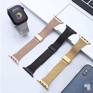 適用三星華為06線米蘭錶帶dw蘋果米蘭尼斯不鏽鋼編織網帶手錶帶
