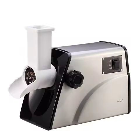 Electric Cheese Grater Automatic Vegetable Shredder Commercial Mozzarella Parmesan Cheese Shredder