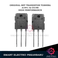 ORIGINAL TOSHIBA TRANSISTOR SET A1941 C5198 ORIGINAL 2SC598 2SA1941 1SET SC5198 SA1941 A 1941 C 5198