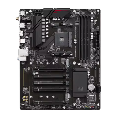 For Gigabyte B550 UD AC Motherboard AMD B550 AM4 DDR4 128GB ATX M.2 NVMe PCIe 4.0 support Ryzen 5 56