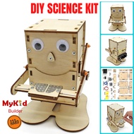 STEM Science DIY Robot Kit Projek RBT Tahun 6 Tabung Penggera | MyKid Coin Eating Robot Piggy Bank