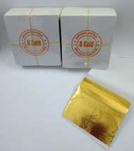 Set 1000 lá vàng công nghiệp trang trí đồ nội thất dát vàng tượng phật đồ thờ dát vàng hoa quả đồ th