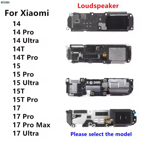 Loudspeaker For Xiaomi 15 14 17 Pro Ultra 15T 14T Pro Loud Speaker Buzzer Ringer Replacement Parts M