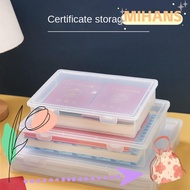 MIHAN Certificate File Container, Square Shape