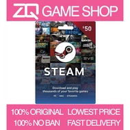 [USA] Steam US Wallet Games Card Code 10 20 30 40 50 USD PC Handheld [Instant Delivery]