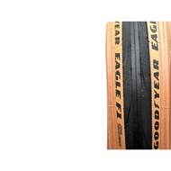Goodyear Bicycle Eagle F1 Tanwall & Black Racing Bicycle Tire(Tube & Tubeless)